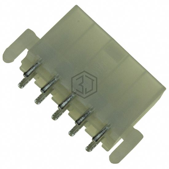 1-1586039-0 - TE Connectivity AMP Connectors - Rectangular Connectors - Headers, Male Pins