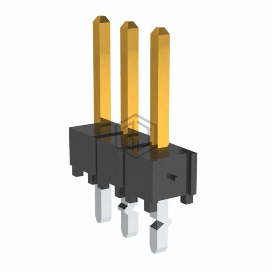 TSW-103-07-S-S-LL - Samtec Inc. - Rectangular Connectors - Headers, Male Pins