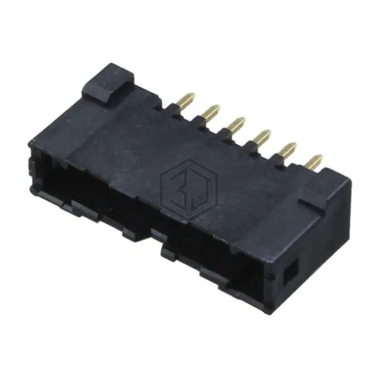 DF51A-6P-2DSA(01) - Hirose Electric Co Ltd - Rectangular Connectors - Headers, Male Pins