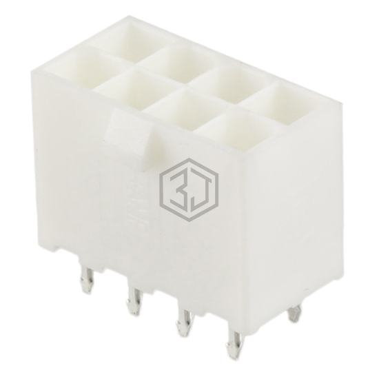 1586038-8 - TE Connectivity AMP Connectors - Rectangular Connectors - Headers, Male Pins