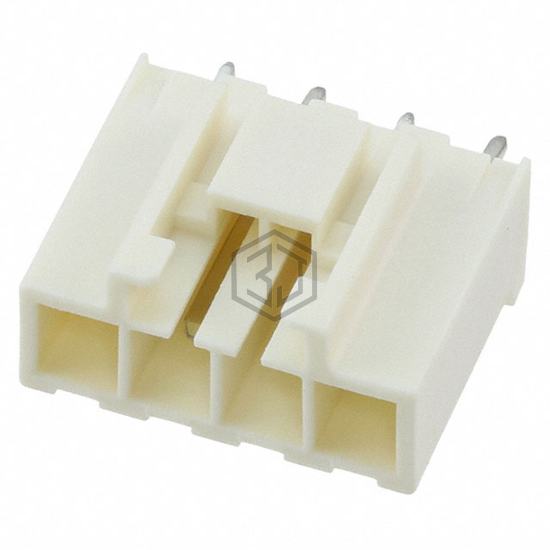 178487-1 - TE Connectivity AMP Connectors - Rectangular Connectors - Headers, Male Pins