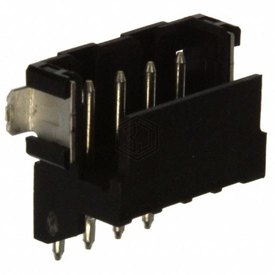 292173-4 - TE Connectivity AMP Connectors - Rectangular Connectors - Headers, Male Pins
