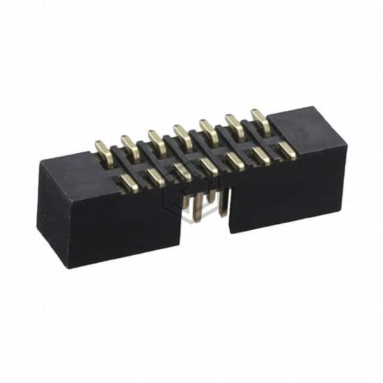 2BHR-14-VUA-SMT - Adam Tech - Rectangular Connectors - Headers, Male Pins