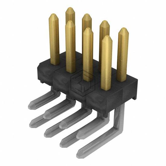 TSW-104-08-F-D-RA - Samtec Inc. - Rectangular Connectors - Headers, Male Pins