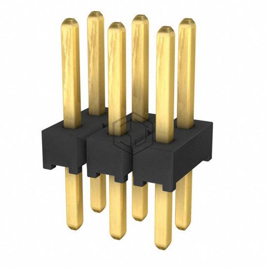 TMM-103-03-G-D - Samtec Inc. - Rectangular Connectors - Headers, Male Pins