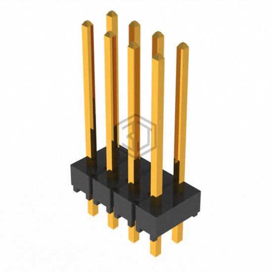 TSW-104-15-G-D - Samtec Inc. - Rectangular Connectors - Headers, Male Pins