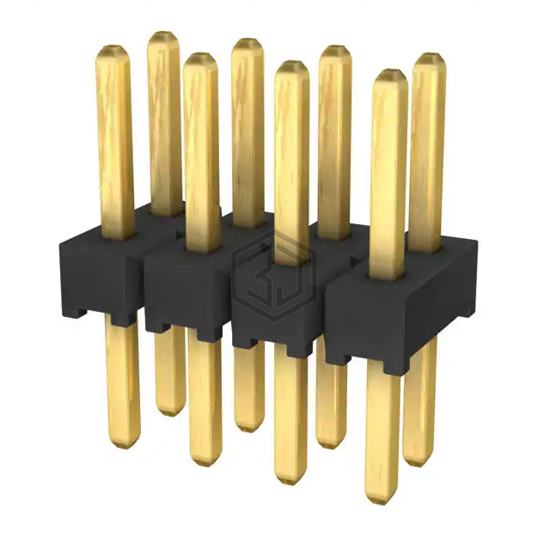 TMM-104-02-G-D - Samtec Inc. - Rectangular Connectors - Headers, Male Pins
