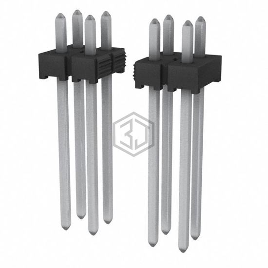 MTMM-106-09-T-D-090 - Samtec Inc. - Rectangular Connectors - Headers, Male Pins