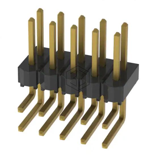 HTSW-105-08-G-D-RA - Samtec Inc. - Rectangular Connectors - Headers, Male Pins