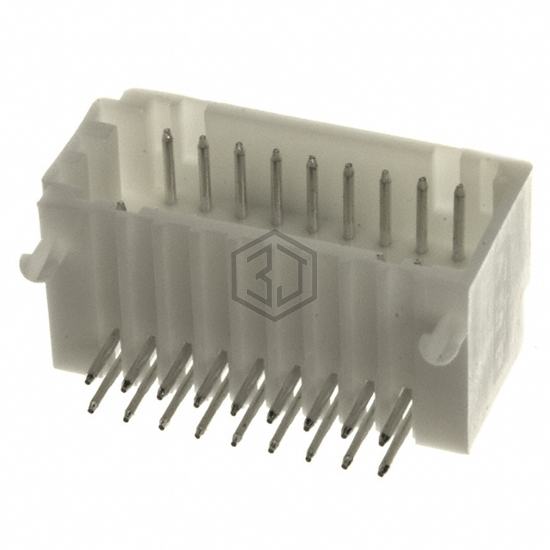 1-292138-8 - TE Connectivity AMP Connectors - Rectangular Connectors - Headers, Male Pins