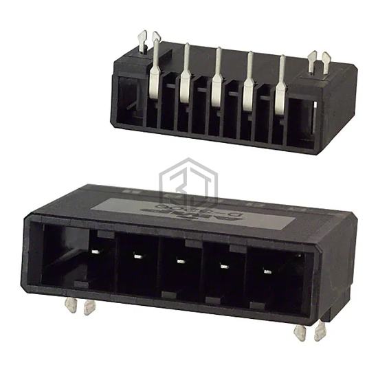 1-316130-5 - TE Connectivity AMP Connectors - Rectangular Connectors - Headers, Male Pins
