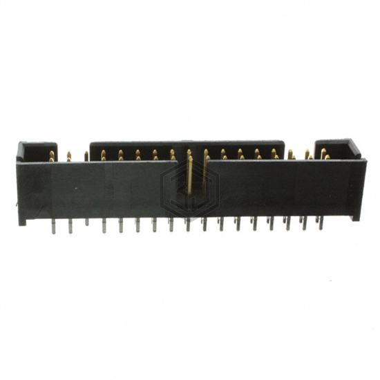 111825-7 - TE Connectivity AMP Connectors - Rectangular Connectors - Headers, Male Pins