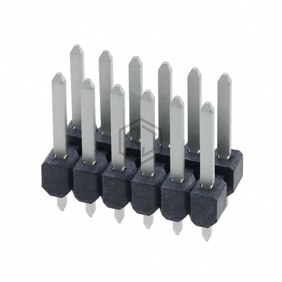 0757571161 - Molex - Rectangular Connectors - Headers, Male Pins