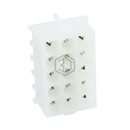 641975-1 - TE Connectivity AMP Connectors - Rectangular Connectors - Headers, Male Pins