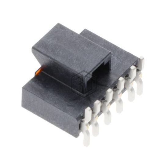 1054311204 - Molex - Rectangular Connectors - Headers, Male Pins