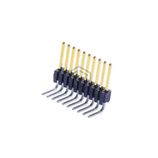 TMS-110-01-S-S-RA - Samtec Inc. - Rectangular Connectors - Headers, Male Pins
