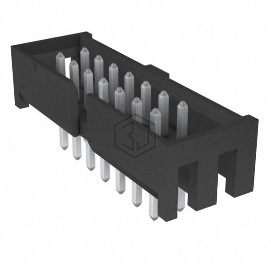 STMM-107-02-T-D - Samtec Inc. - Rectangular Connectors - Headers, Male Pins