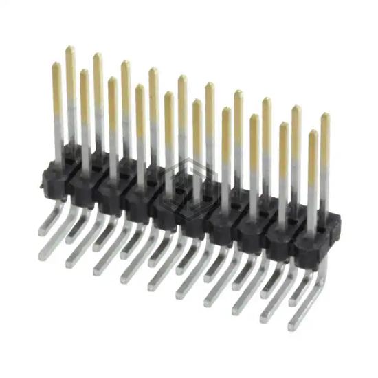 MTSW-110-09-L-D-430-RA - Samtec Inc. - Rectangular Connectors - Headers, Male Pins