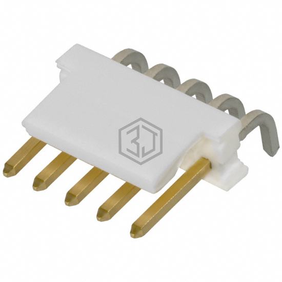 3-641210-5 - TE Connectivity AMP Connectors - Rectangular Connectors - Headers, Male Pins
