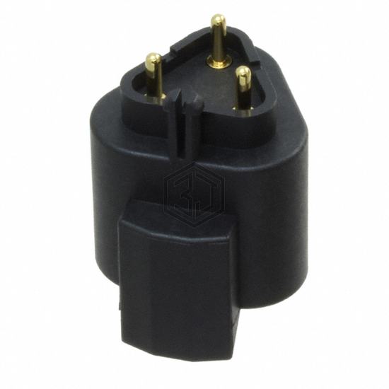 AT04-3P-BM02 - Amphenol Sine Systems Corp - Rectangular Connectors - Headers, Male Pins