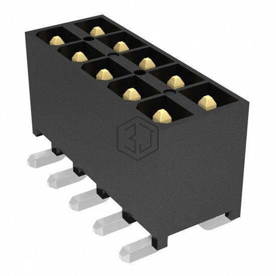 IPT1-105-01-L-D-VS - Samtec Inc. - Rectangular Connectors - Headers, Male Pins