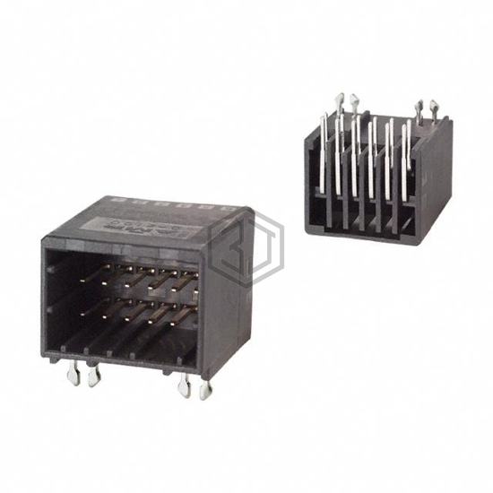 1376020-2 - TE Connectivity AMP Connectors - Rectangular Connectors - Headers, Male Pins