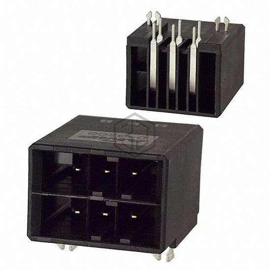 1-178139-3 - TE Connectivity AMP Connectors - Rectangular Connectors - Headers, Male Pins