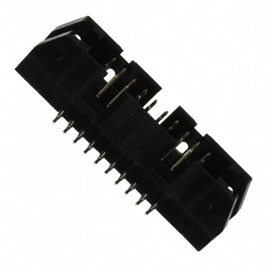1658694-1 - TE Connectivity AMP Connectors - Rectangular Connectors - Headers, Male Pins