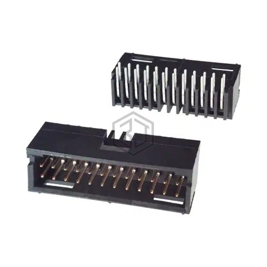 6-102617-0 - TE Connectivity AMP Connectors - Rectangular Connectors - Headers, Male Pins