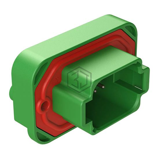 AT15-08PC-BM03 - Amphenol Sine Systems Corp - Rectangular Connectors - Headers, Male Pins