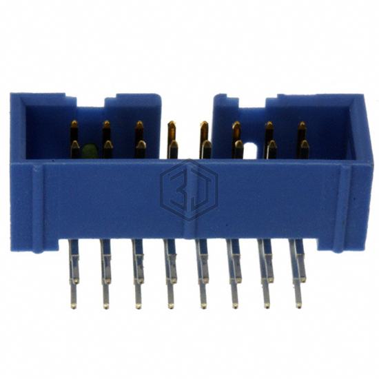 2-1761605-6 - TE Connectivity AMP Connectors - Rectangular Connectors - Headers, Male Pins