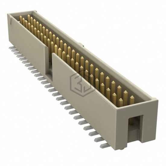 HTST-125-01-L-DV - Samtec Inc. - Rectangular Connectors - Headers, Male Pins