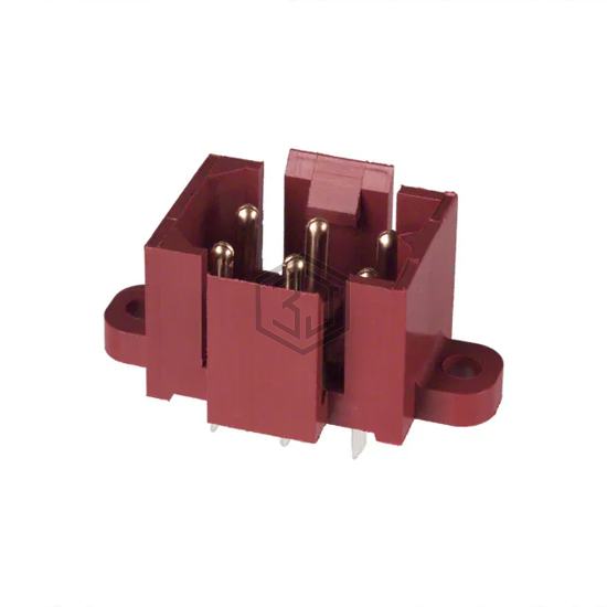 207158-3 - TE Connectivity AMP Connectors - Rectangular Connectors - Headers, Male Pins
