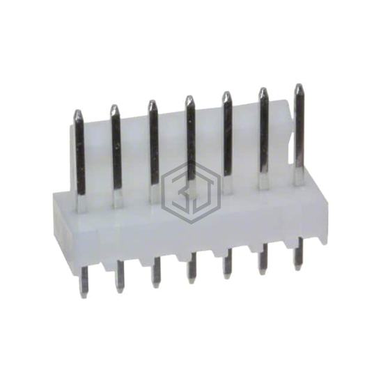 LHS-07-TS - Adam Tech - Rectangular Connectors - Headers, Male Pins
