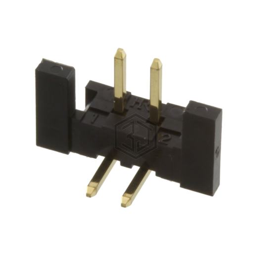 HNC2-2.5P-2DSL(02) - Hirose Electric Co Ltd - Rectangular Connectors - Headers, Male Pins