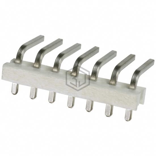 640385-7 - TE Connectivity AMP Connectors - Rectangular Connectors - Headers, Male Pins