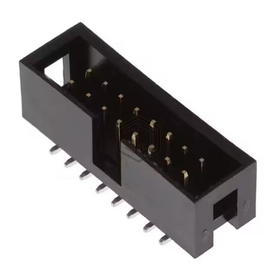 BHR-16-VSG-SMT - Adam Tech - Rectangular Connectors - Headers, Male Pins