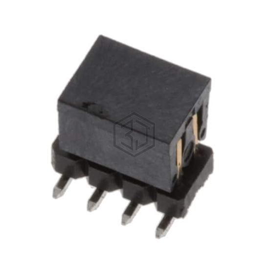 2842144-4 - TE Connectivity AMP Connectors - Rectangular Connectors - Headers, Male Pins