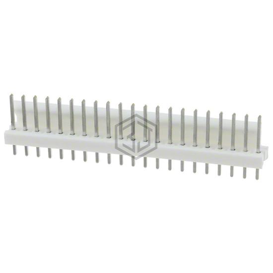 2-640456-1 - TE Connectivity AMP Connectors - Rectangular Connectors - Headers, Male Pins