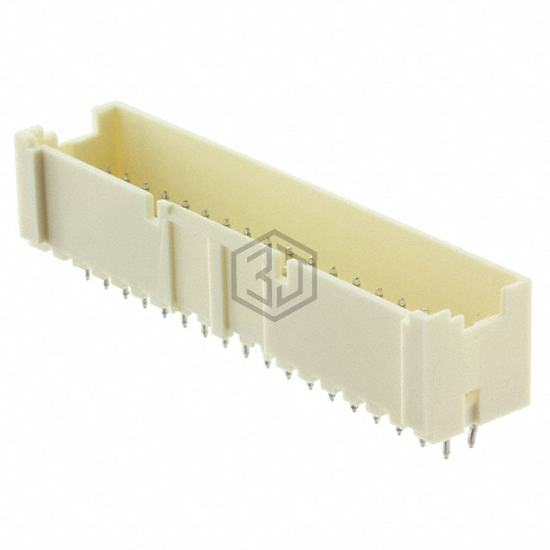 3-1969570-6 - TE Connectivity AMP Connectors - Rectangular Connectors - Headers, Male Pins