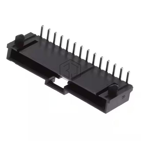 0705550013 - Molex - Rectangular Connectors - Headers, Male Pins