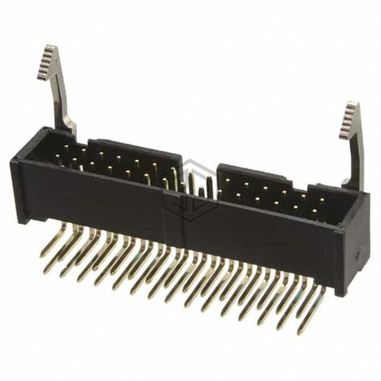 BHR-30-HUA-ML - Adam Tech - Rectangular Connectors - Headers, Male Pins