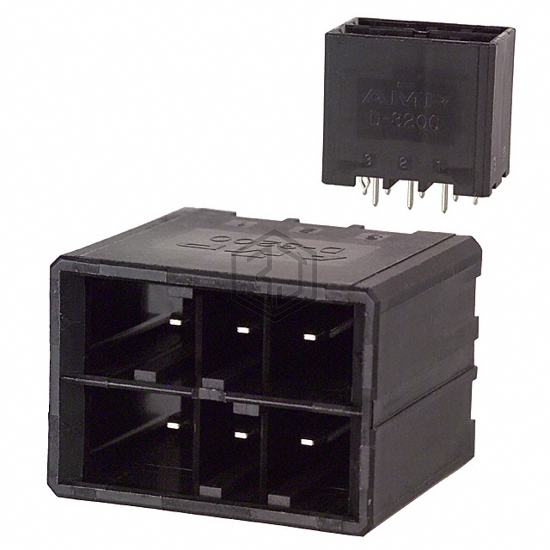 3-178140-5 - TE Connectivity AMP Connectors - Rectangular Connectors - Headers, Male Pins