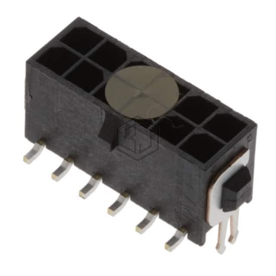 4-794633-2 - TE Connectivity AMP Connectors - Rectangular Connectors - Headers, Male Pins