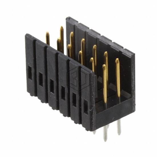 826469-6 - TE Connectivity AMP Connectors - Rectangular Connectors - Headers, Male Pins