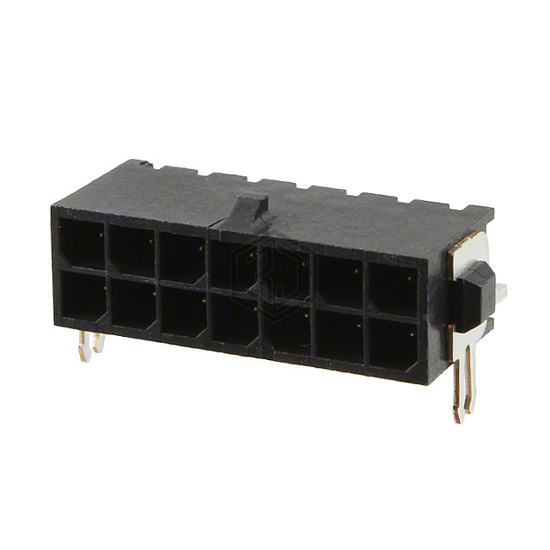 4-794626-4 - TE Connectivity AMP Connectors - Rectangular Connectors - Headers, Male Pins