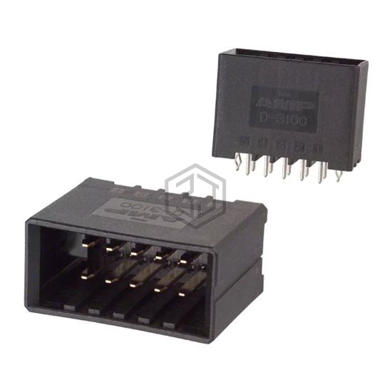178325-3 - TE Connectivity AMP Connectors - Rectangular Connectors - Headers, Male Pins