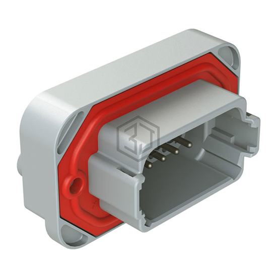 AT15-12PA-BM03 - Amphenol Sine Systems Corp - Rectangular Connectors - Headers, Male Pins