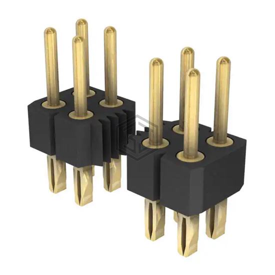 802-10-044-65-001101 - Preci-Dip - Rectangular Connectors - Headers, Male Pins