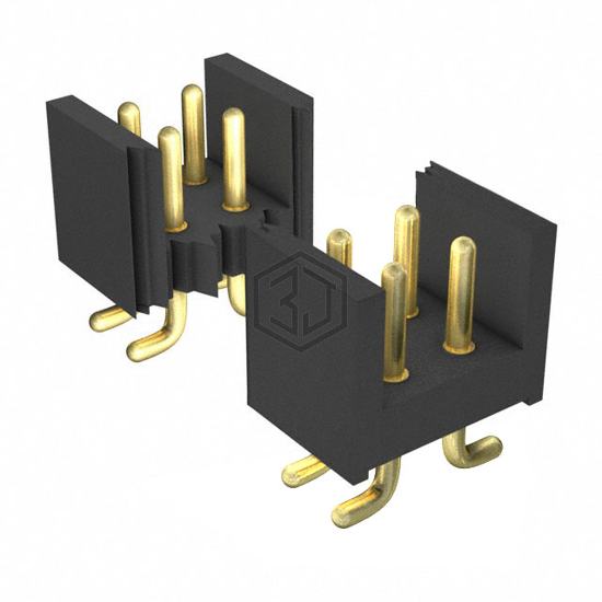 802-10-064-30-052000 - Mill-Max Manufacturing Corp. - Rectangular Connectors - Headers, Male Pins